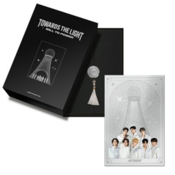 Ateez Silver foil “Towards the light” will to power - Picture 1 of 5